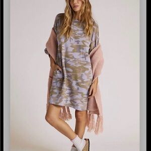 Anthropologie Camouflage Print Dress